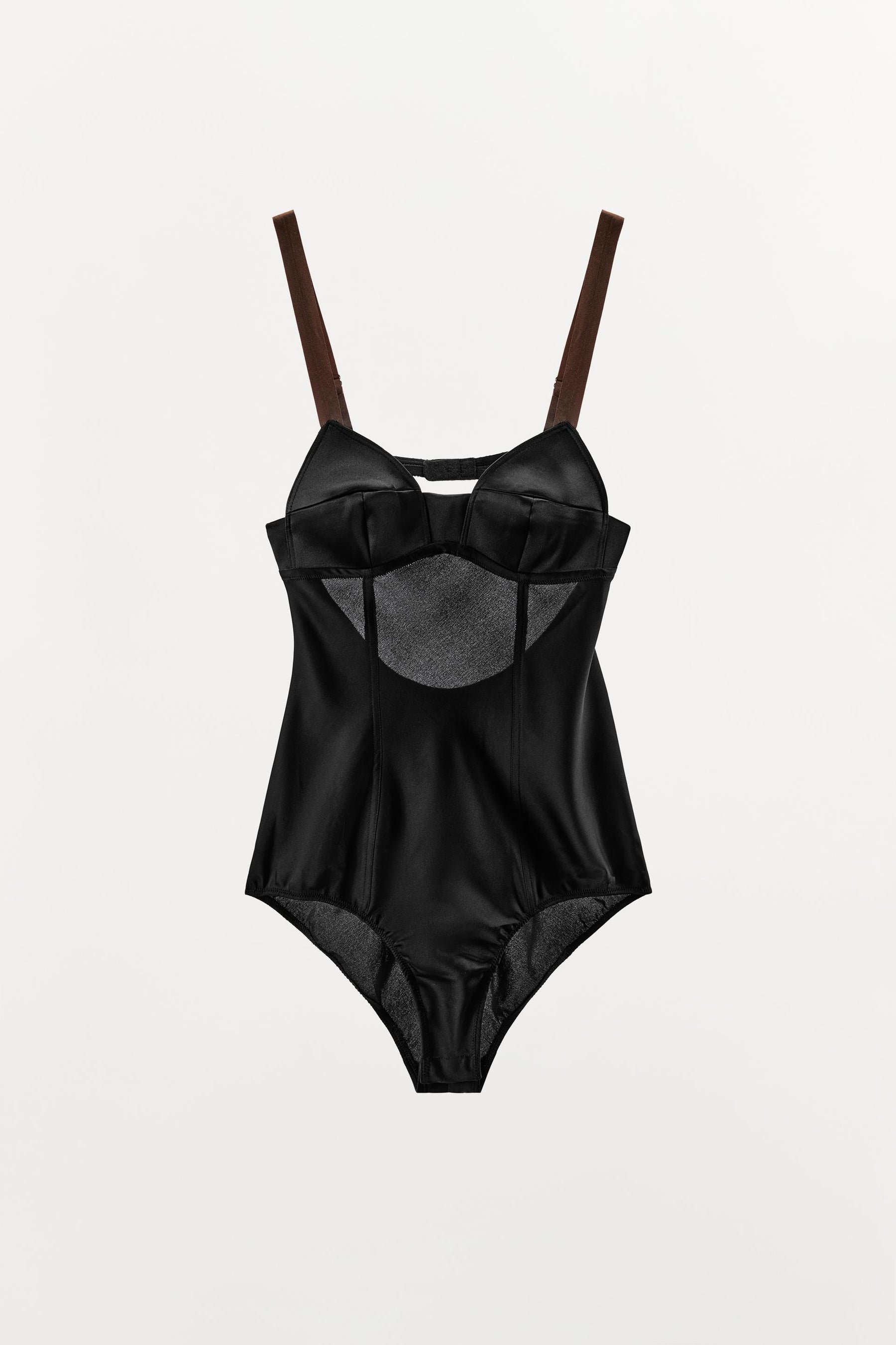 Body mit Kontrastnähten