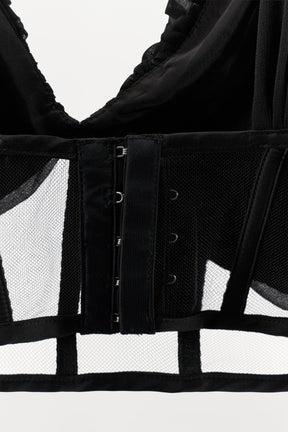 Drapiertes Korsett-Top