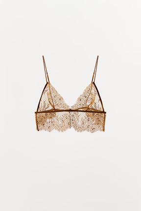 Dreieckiges Spitzen-Bralette