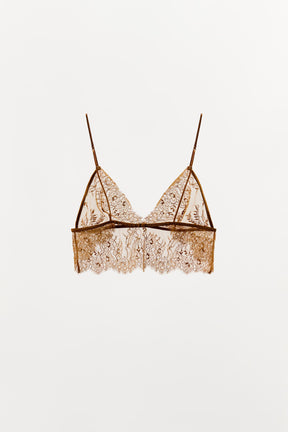 Dreieckiges Spitzen-Bralette