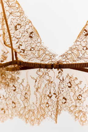 Dreieckiges Spitzen-Bralette