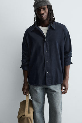 RELAXED FIT CHECK SHIRT - Image 5