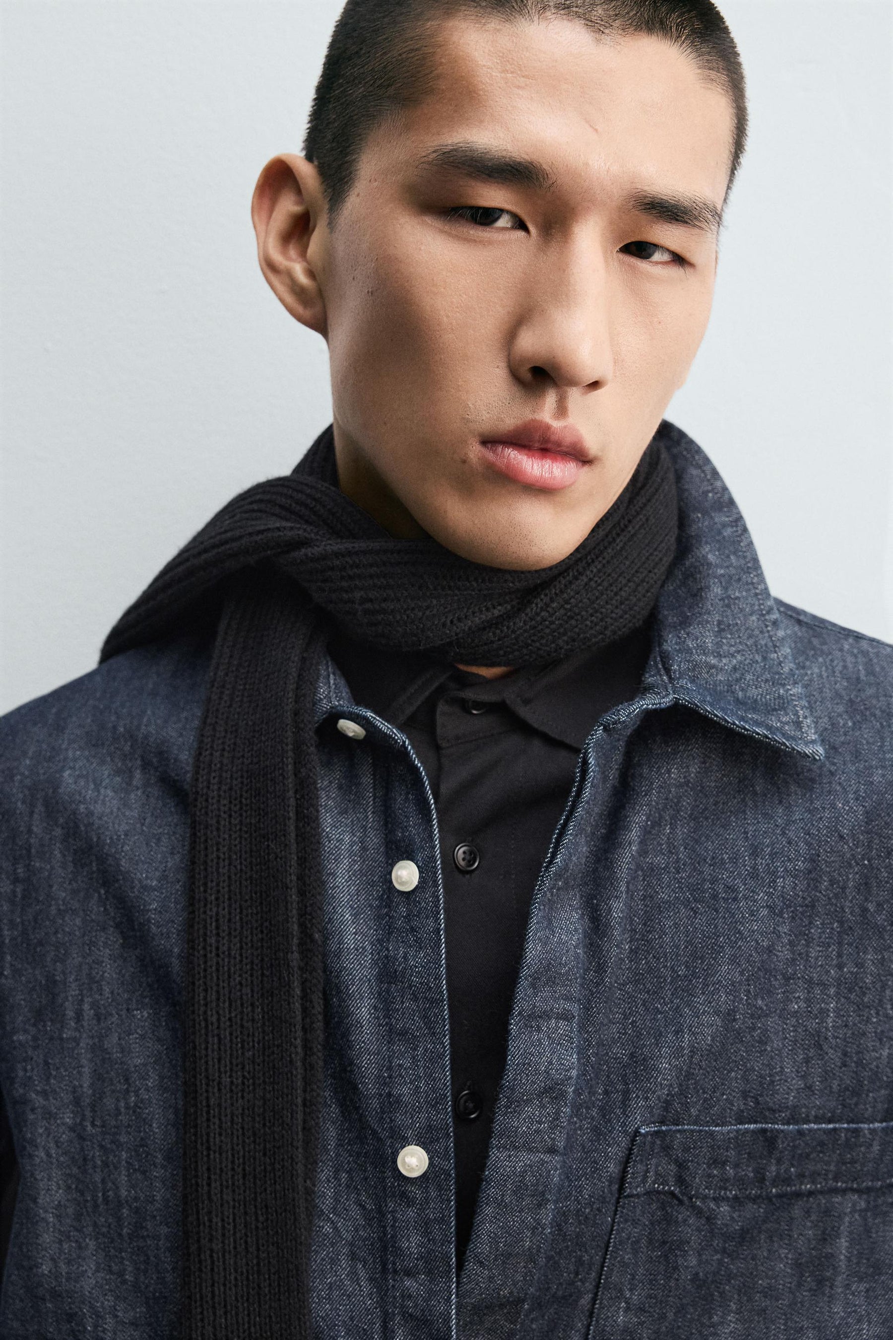 RELAXED FIT DENIM SHIRT - Image 6