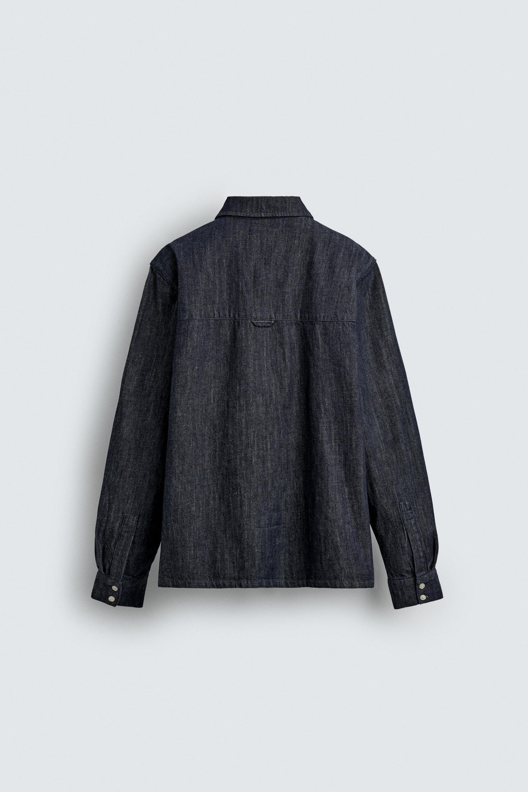 RELAXED FIT DENIM SHIRT - Image 7