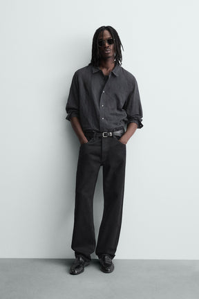 FLUID DENIM SHIRT - Image 1