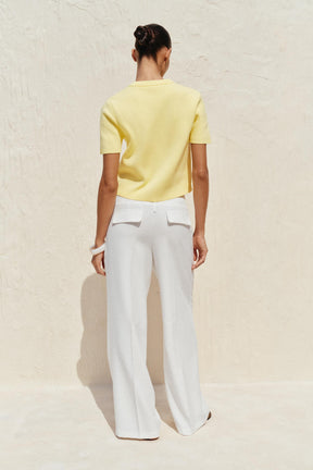 SHORT SLEEVE KNIT CARDIGAN - Image 5