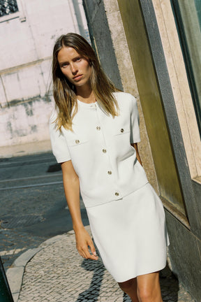 KNIT MINI SKIRT - Image 3