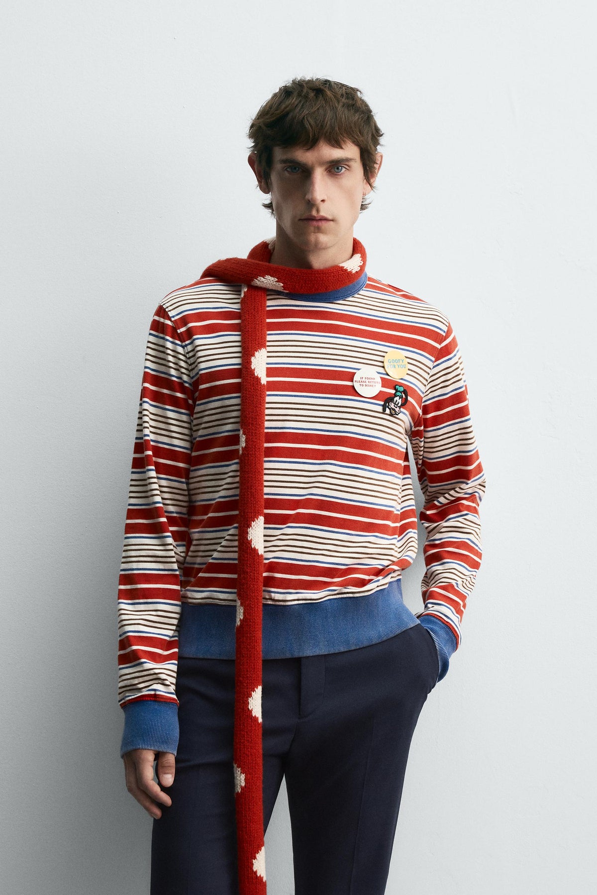 STRIPED T-SHIRT HARRY LAMBERT FOR X DISNEY - Image 2