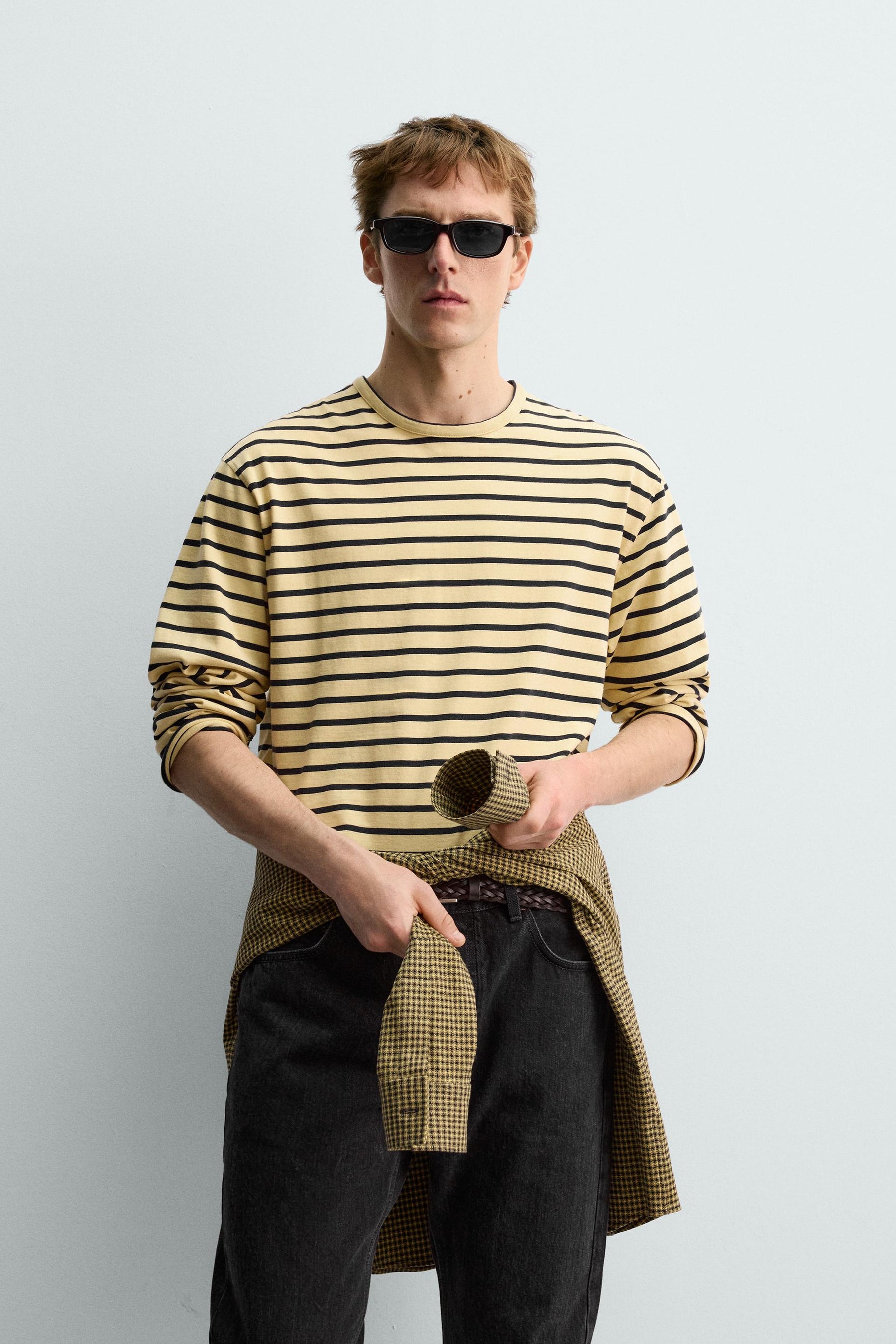 STRIPED JACQUARD T-SHIRT AARON LEVINE X - Image 2