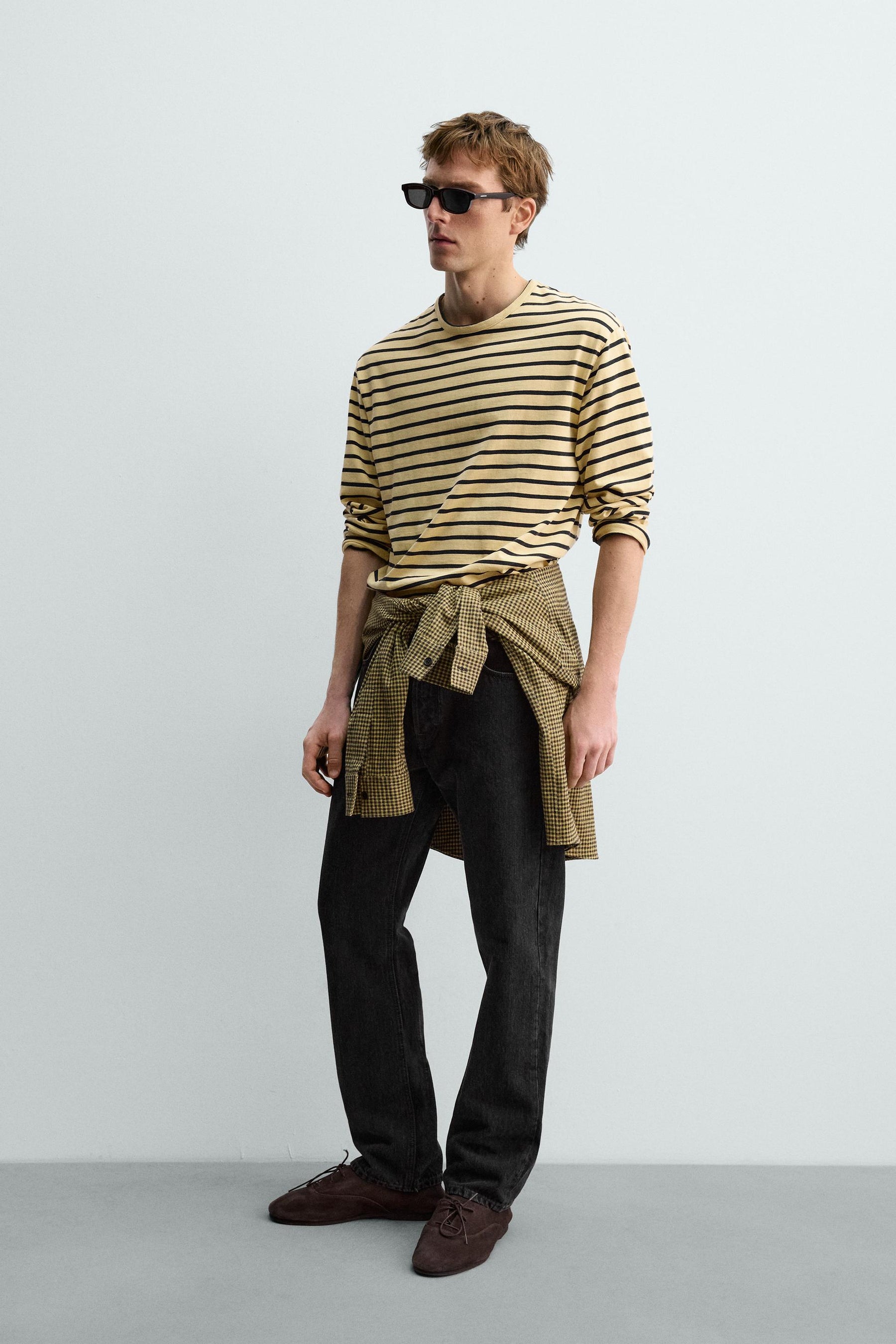 STRIPED JACQUARD T-SHIRT AARON LEVINE X - Image 3