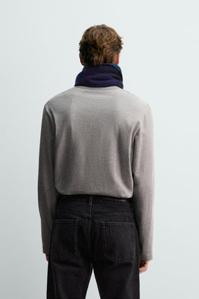 LONG SLEEVE T-SHIRT WITH POCKET AARON LEVINE X - Image 3