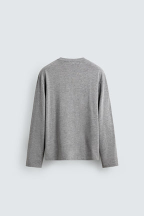 LONG SLEEVE T-SHIRT WITH POCKET AARON LEVINE X - Image 6