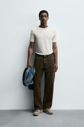 BASIC SLIM FIT T-SHIRT - Image 1