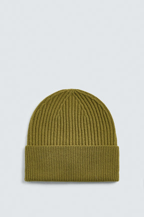 WOOL BLEND KNIT BEANIE - Image 1