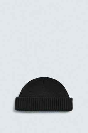 SHORT WOOL BLEND BEANIE - Image 1