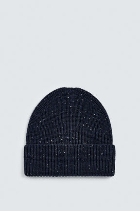 TEXTURED KNIT HAT WITH BOBBLES - Image 4