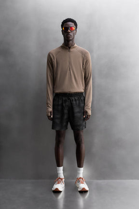 PERFORATED RUNNING SHORTS - Image 1