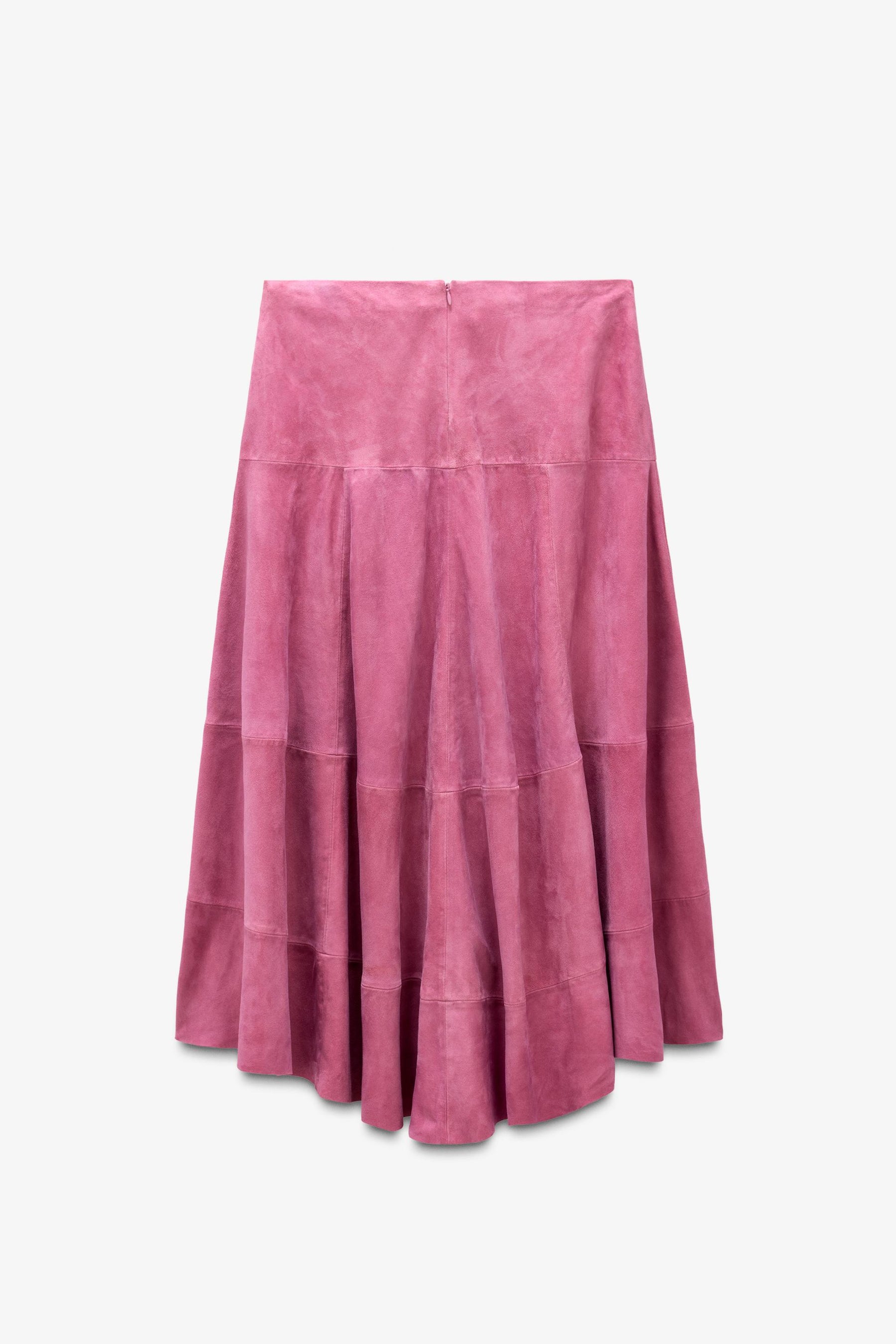 Midirock aus Wildleder