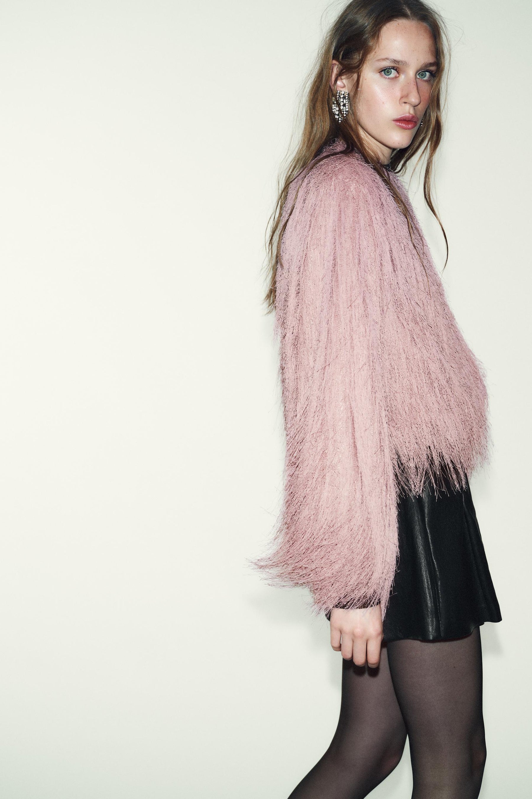 Bomberjacke mit Fransen