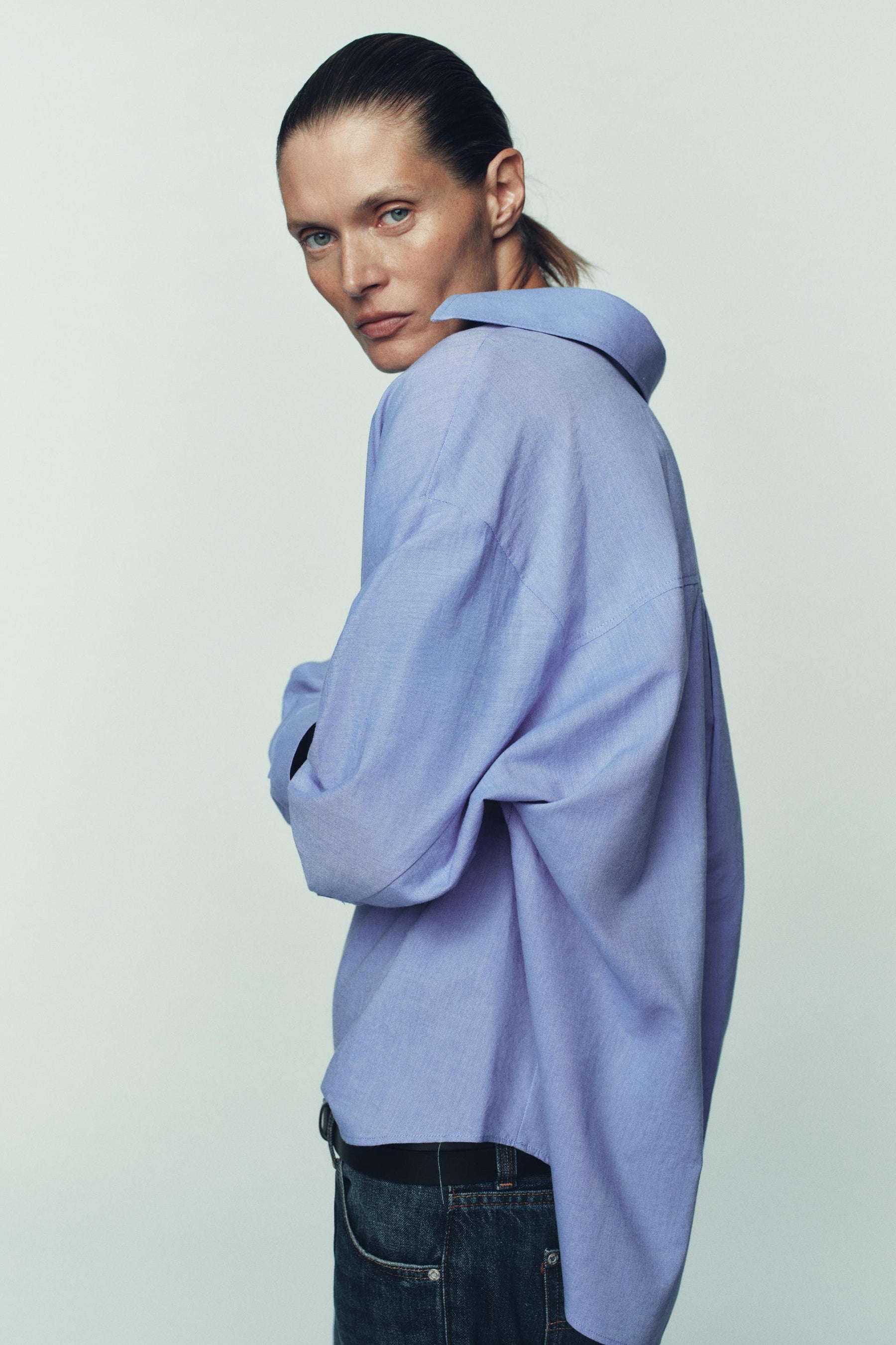 ÜBERGRÖSSTES OXFORD-HEMD