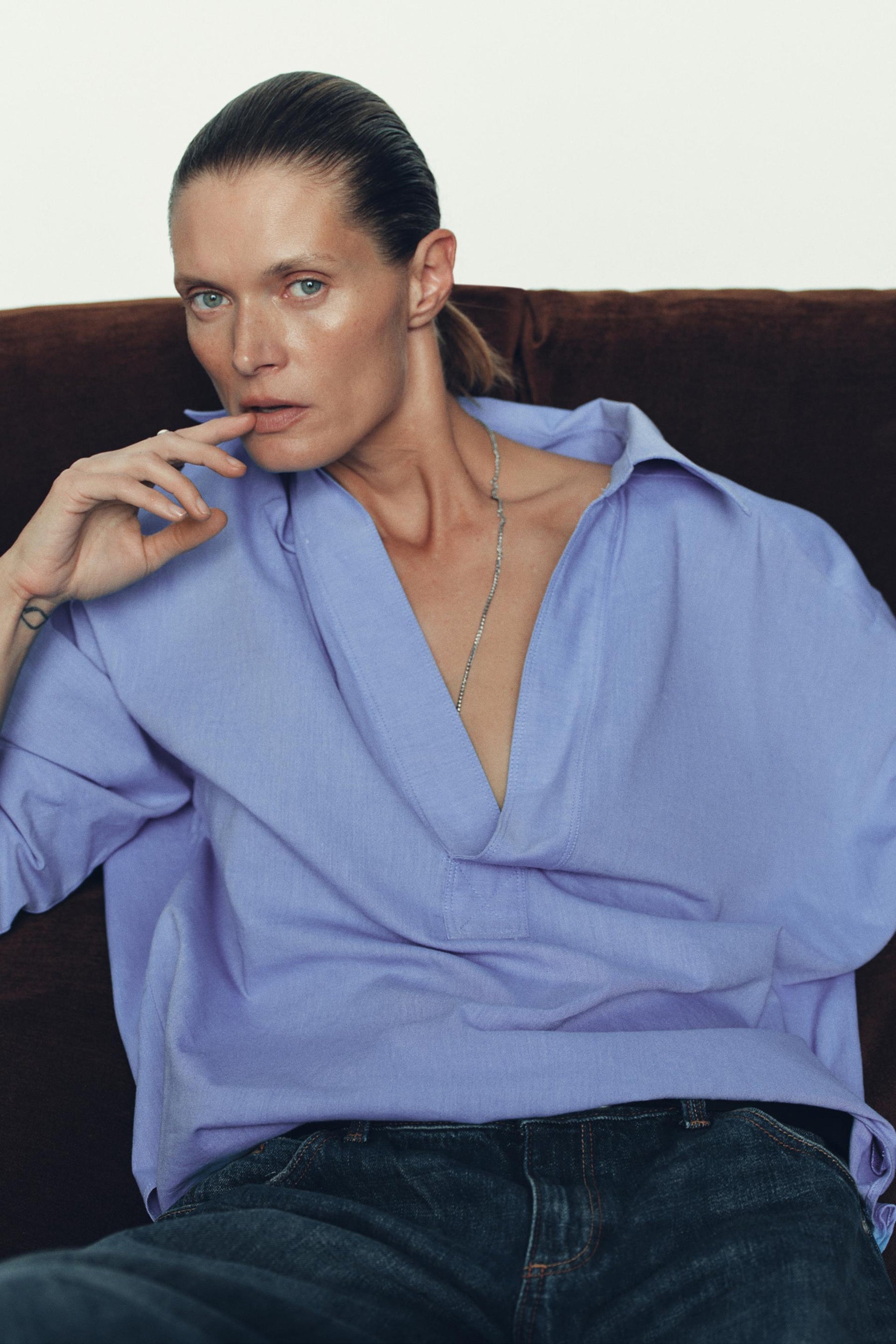 ÜBERGRÖSSTES OXFORD-HEMD