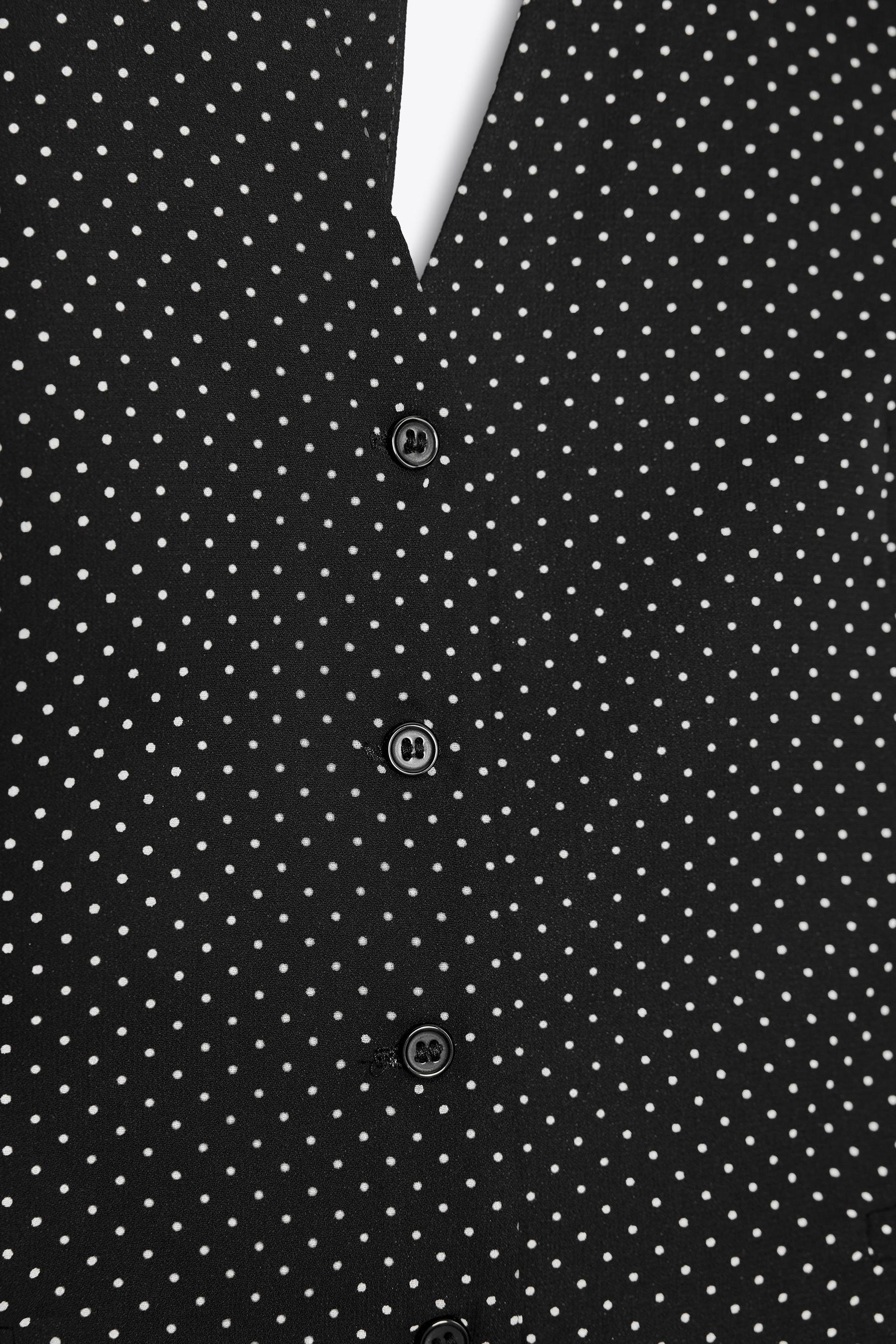 Bluse mit Polka-Dots