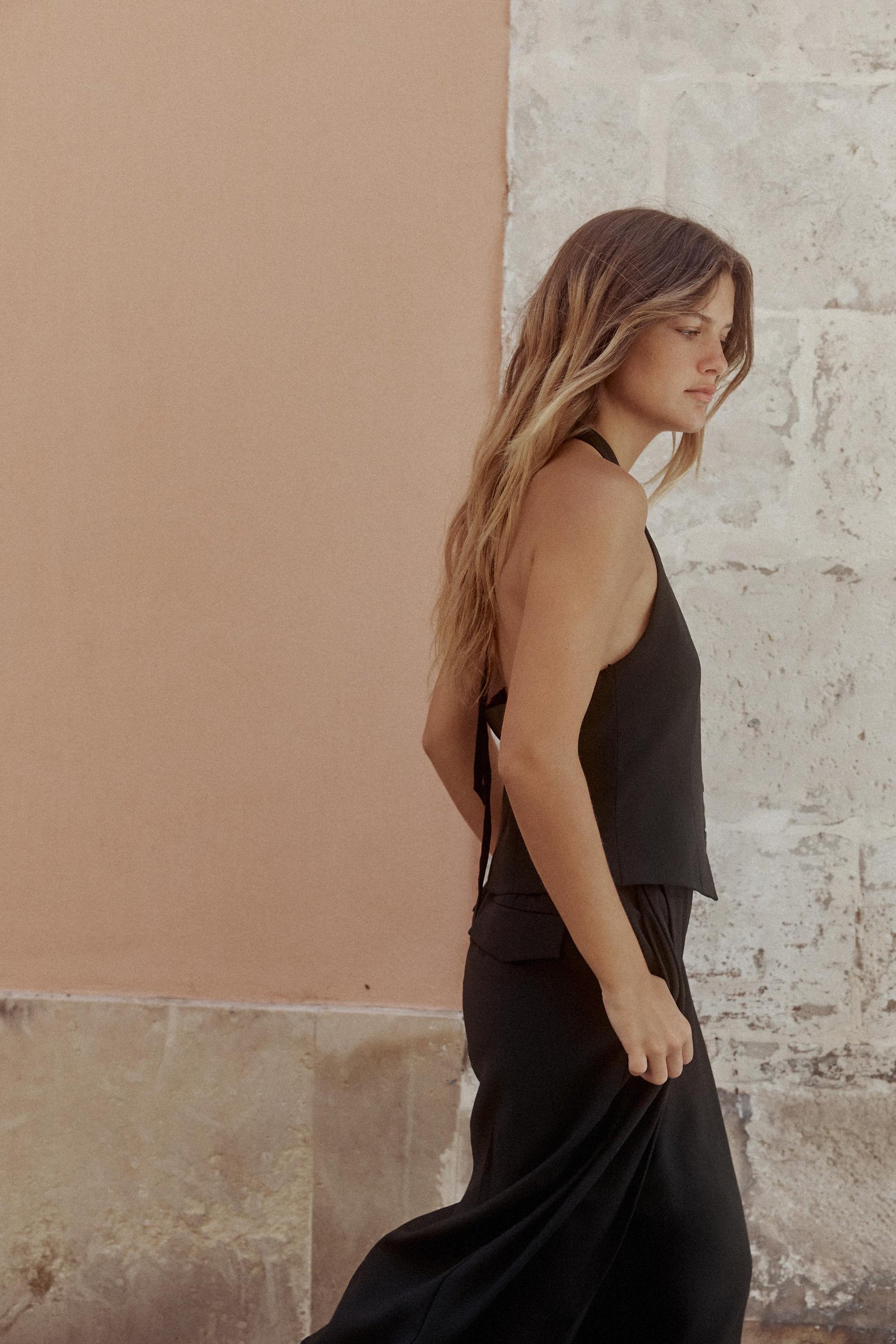 Westentop mit Neckholder