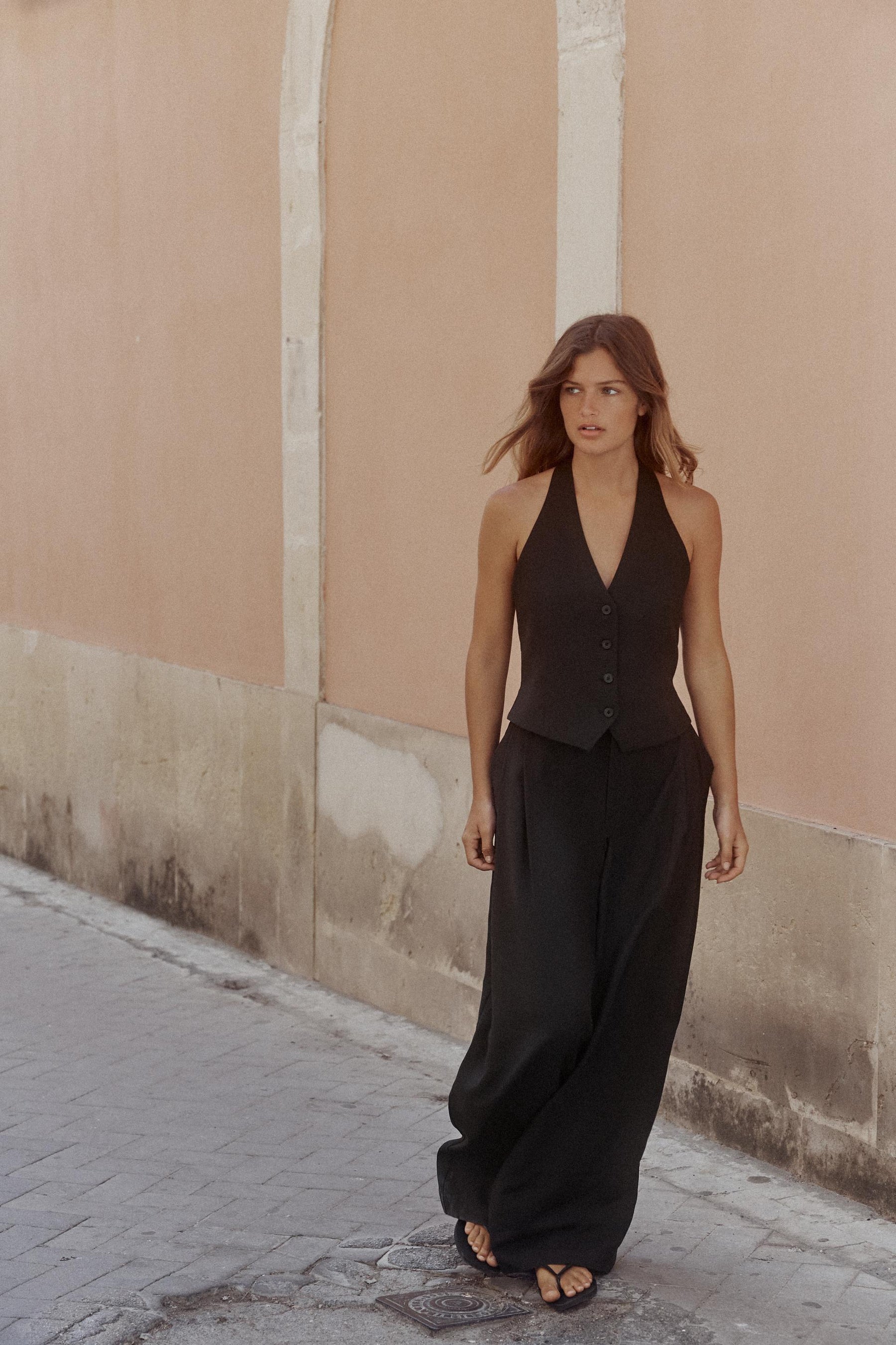 Westentop mit Neckholder