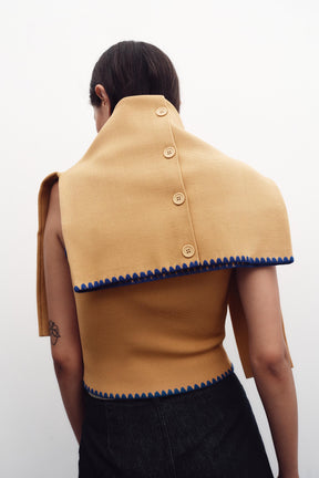 CARDIGAN WITH CONTRAST EMBROIDERY - Image 3