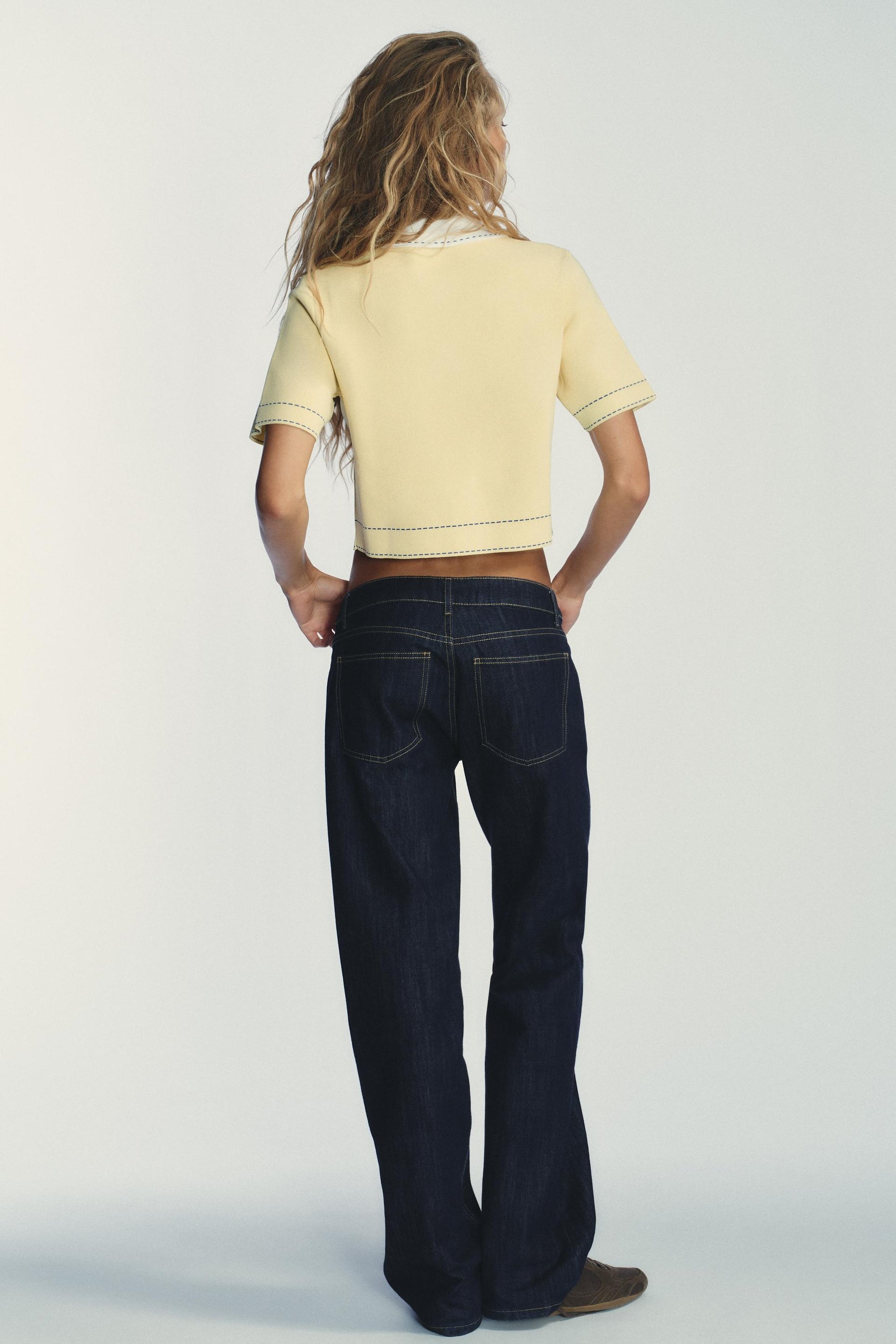 Strick-Polo-Cardigan