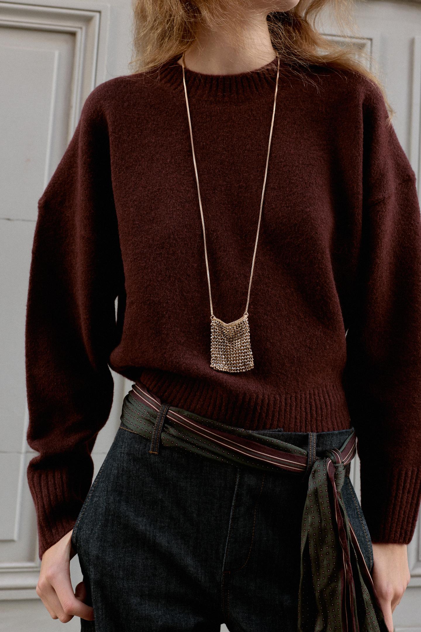 Weicher Strickpullover 