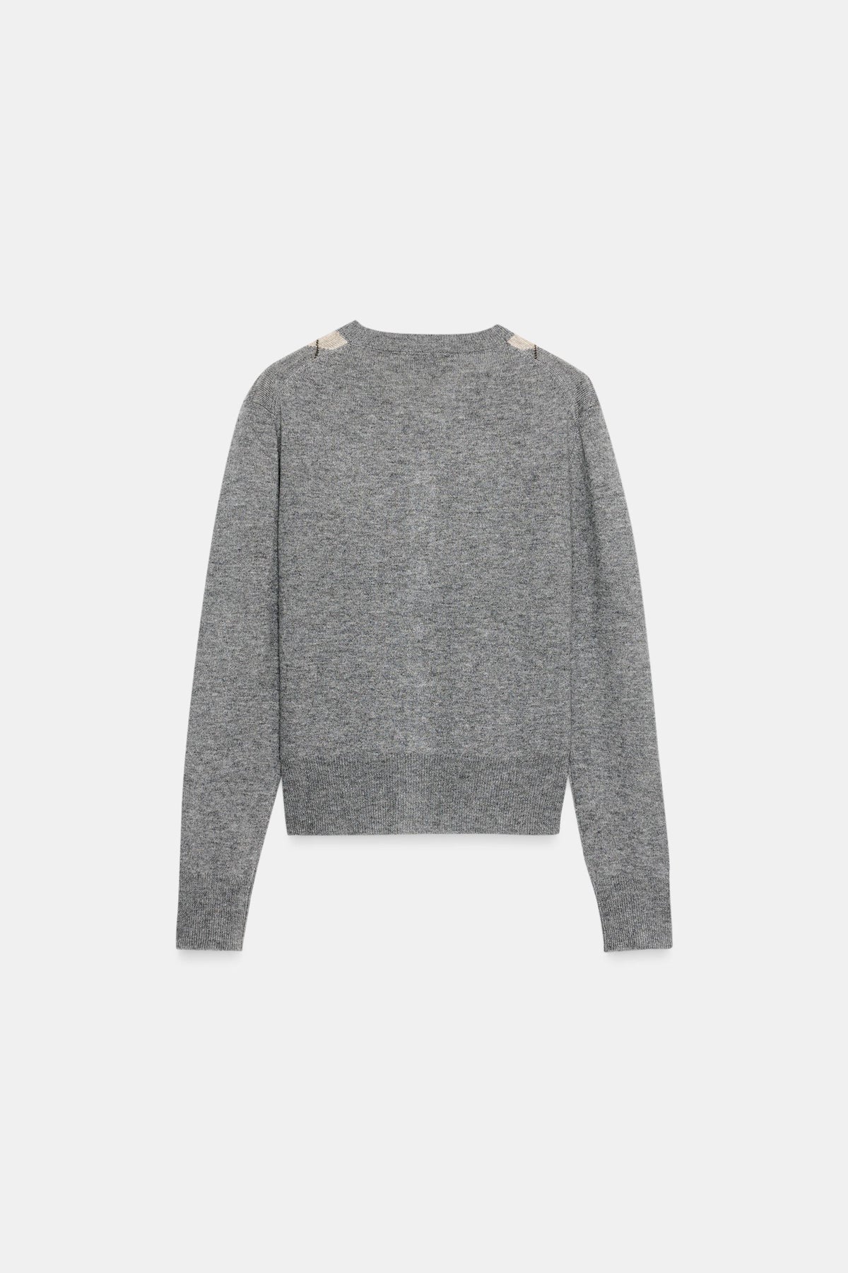 Cardigan aus Wollmischung mit Argyle-Muster