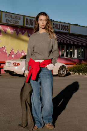 EINFACHER STRICKPULLOVER