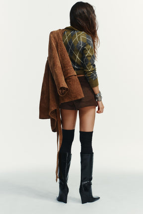 Diamantstrickpullover