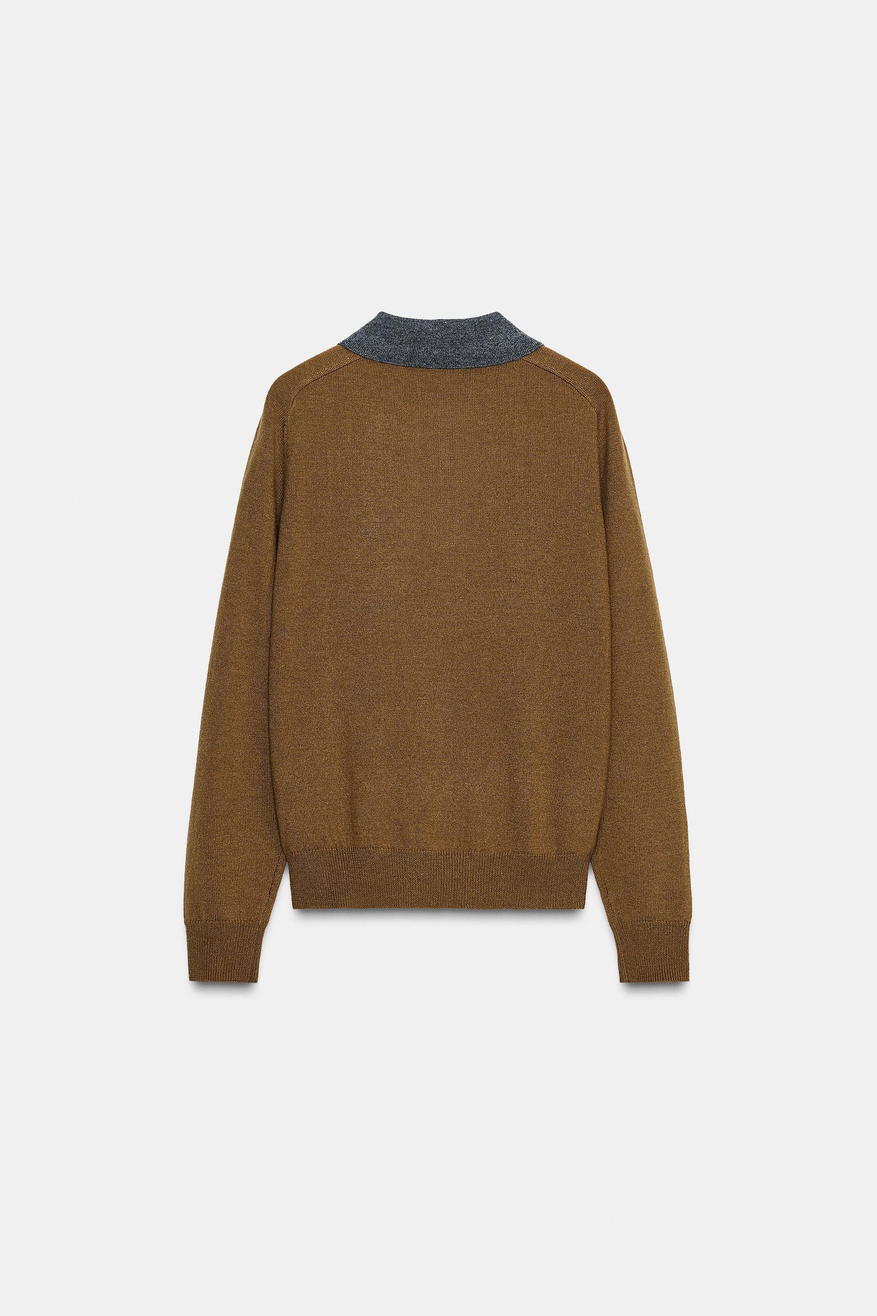 Argyle-Strick-Polohemd