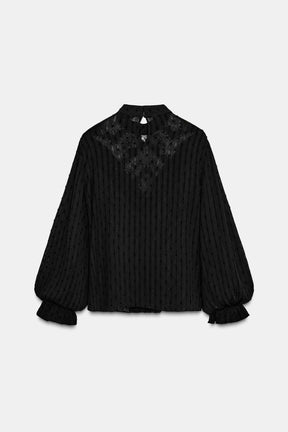 GEPUNKTETES MISCHSHIRT