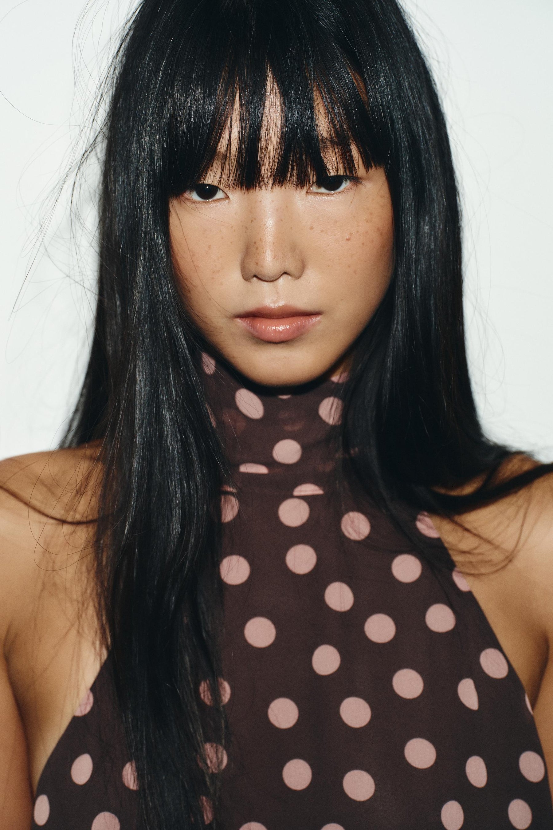 Neckholder-Top mit Bindebändern