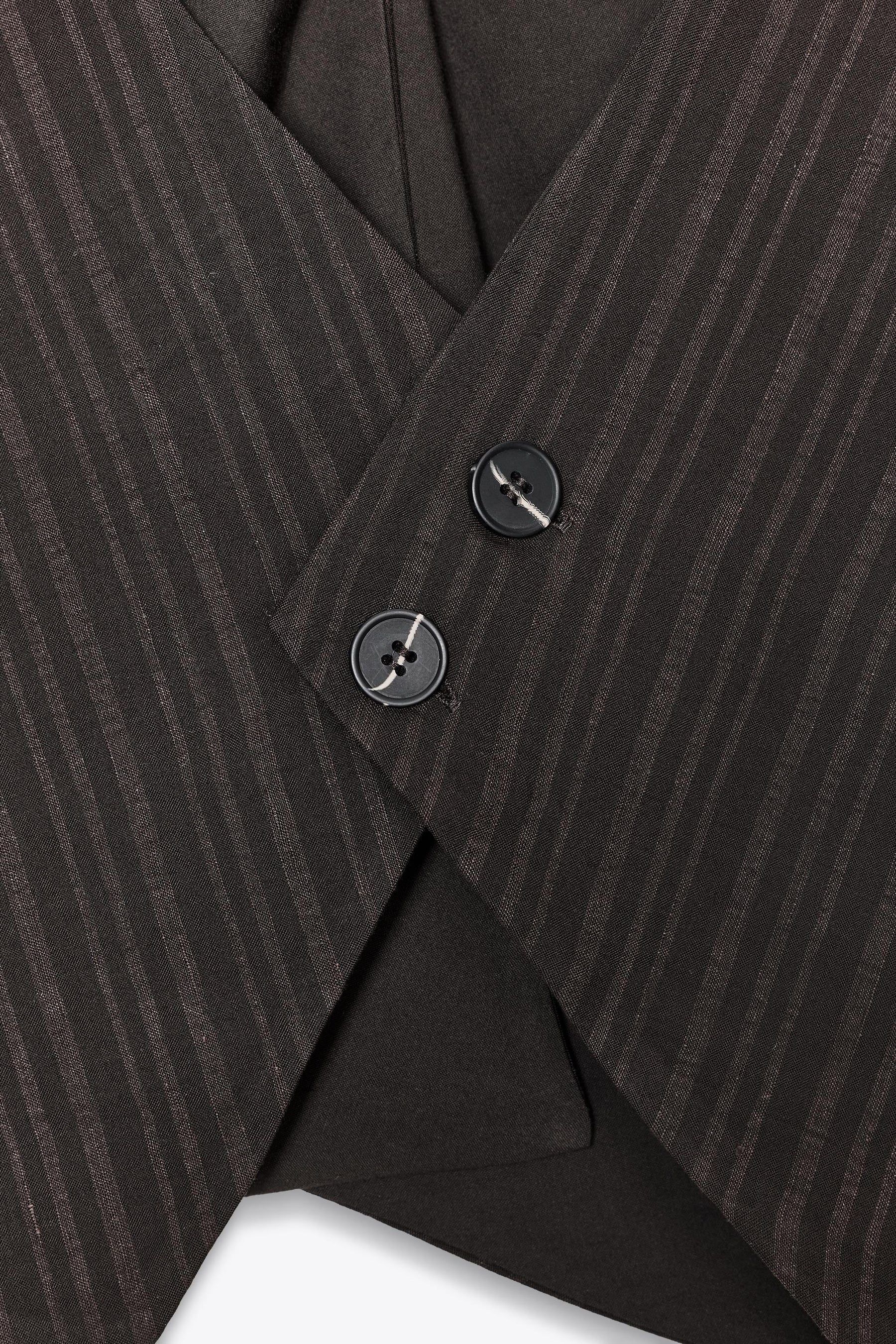 Gestreiftes Neckholder-Top