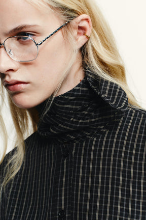 Baumwollhemd mit Karomuster