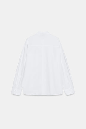 Popelinehemd mit Tasche