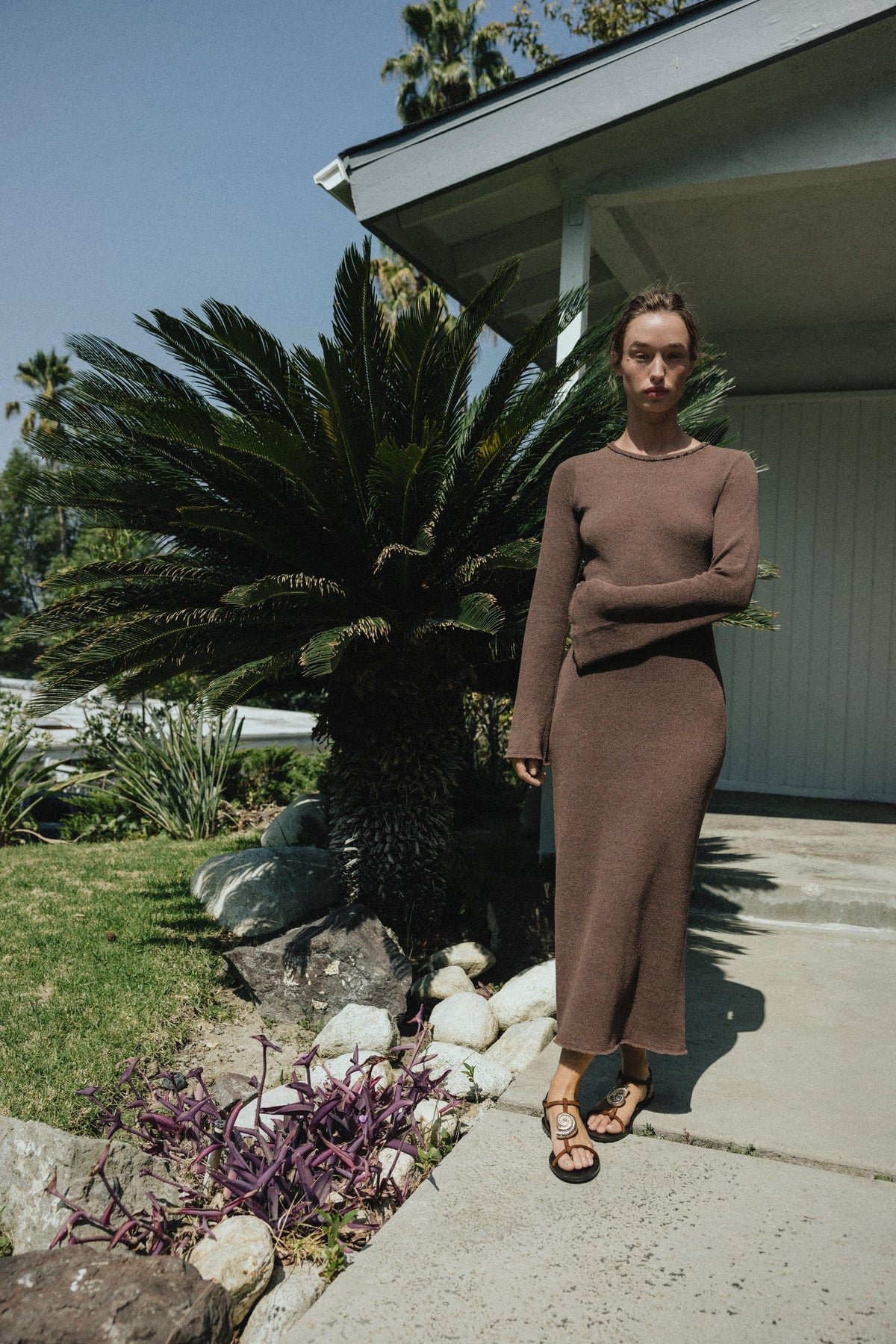 Strukturiertes Kleid