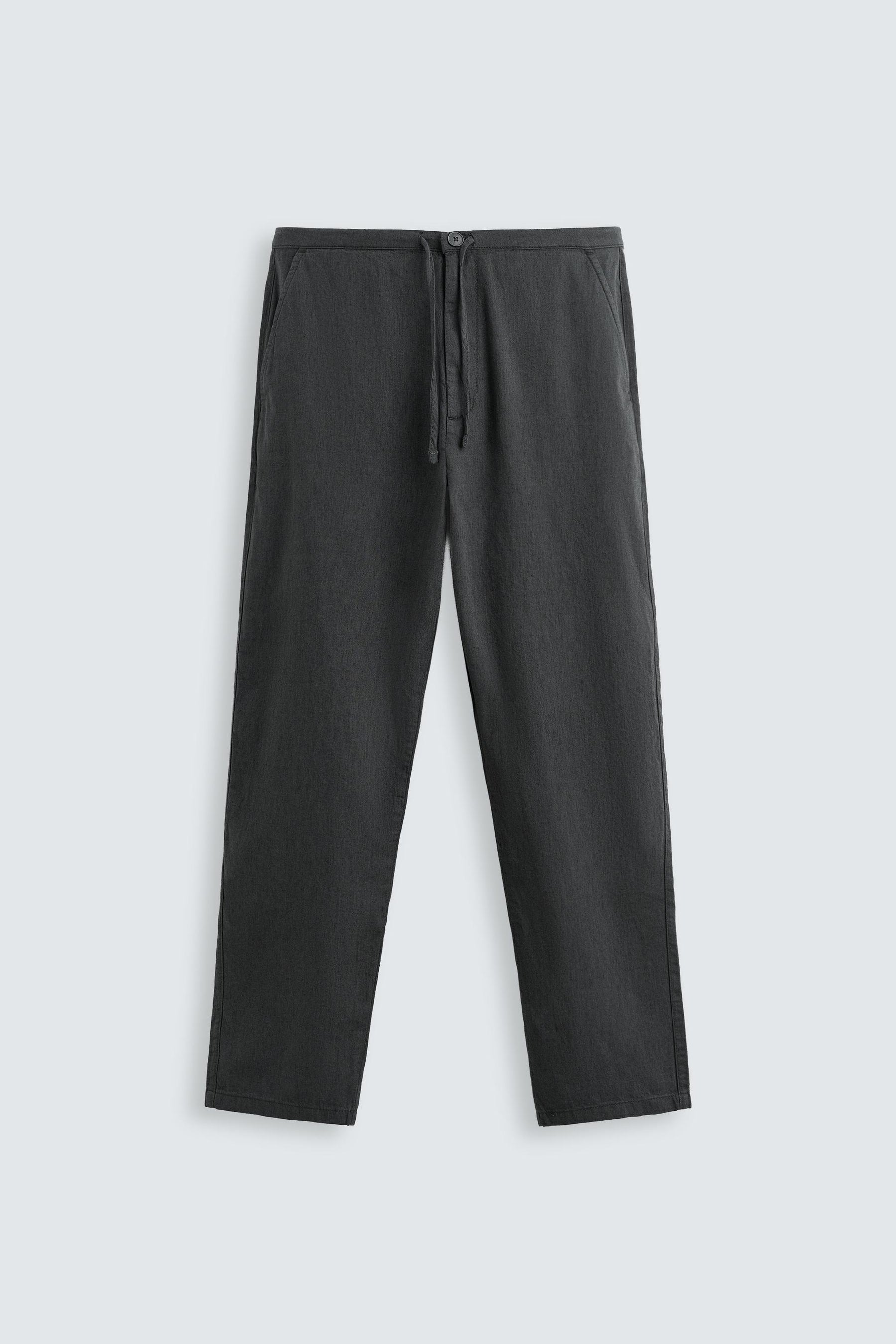 COTTON/LINEN TROUSERS - Image 7