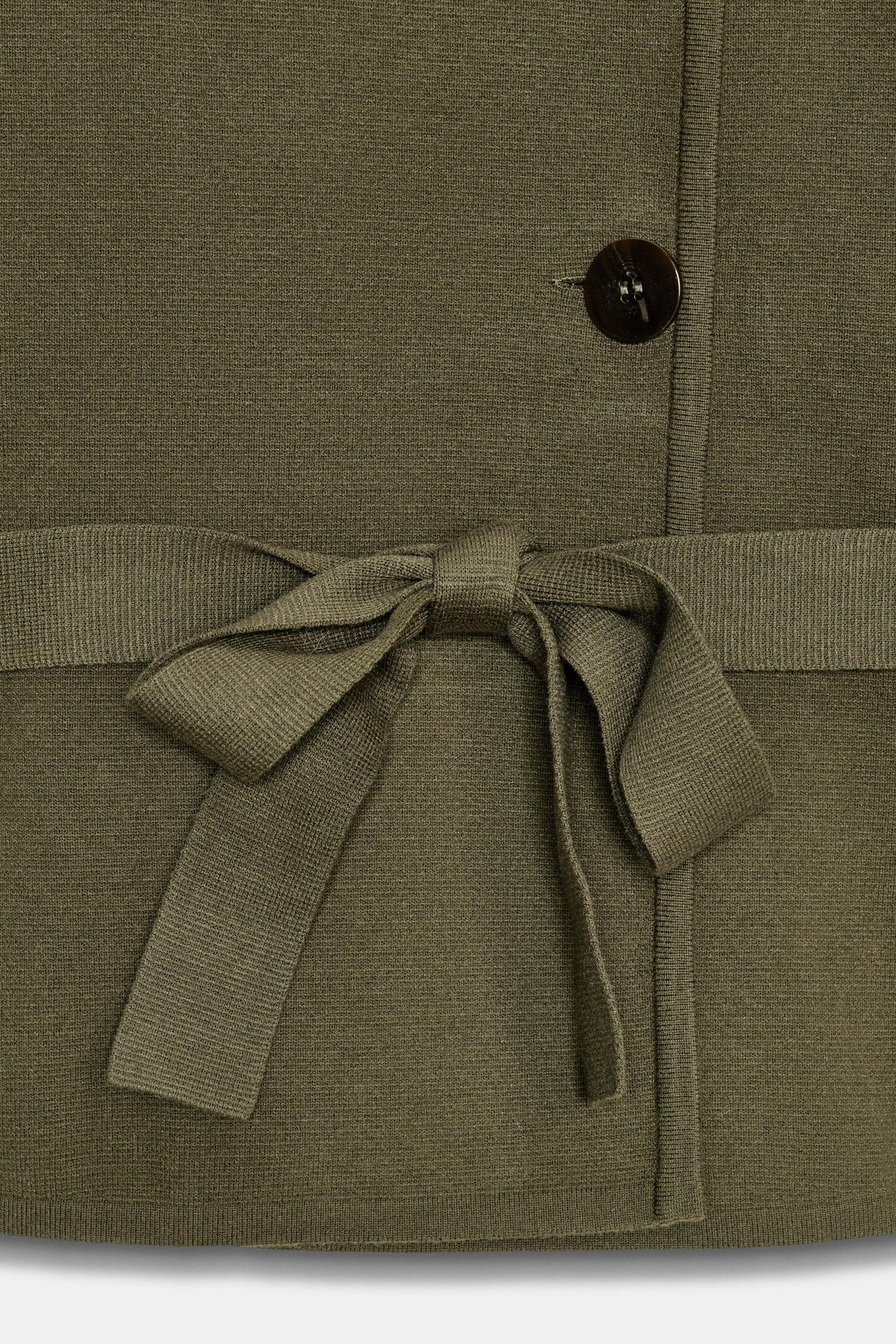 Cardigan mit Gürtel