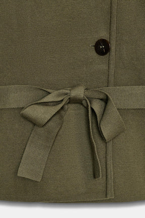 Cardigan mit Gürtel