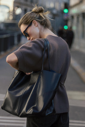 Strickpullover mit Ballon