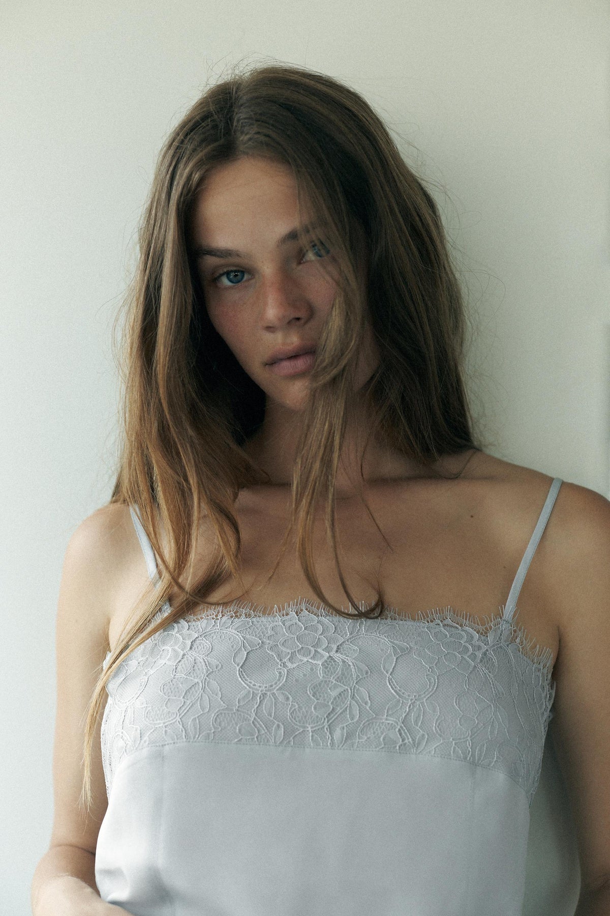 Spitzen-Georgette-Top