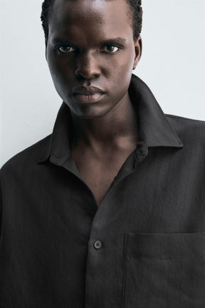 STRIPED FLOWING SHIRT - Image 6