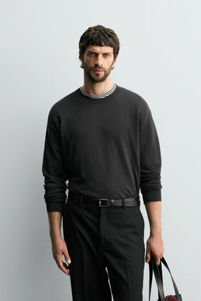 VISCOSE BLEND JUMPER - Image 2
