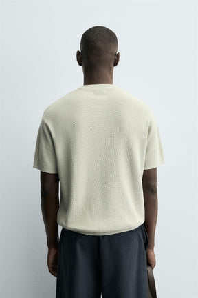 PURL KNIT T-SHIRT - Image 3