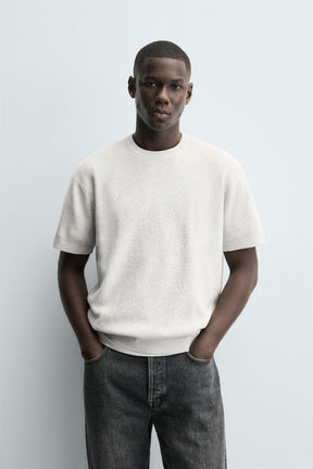 PURL KNIT T-SHIRT - Image 2